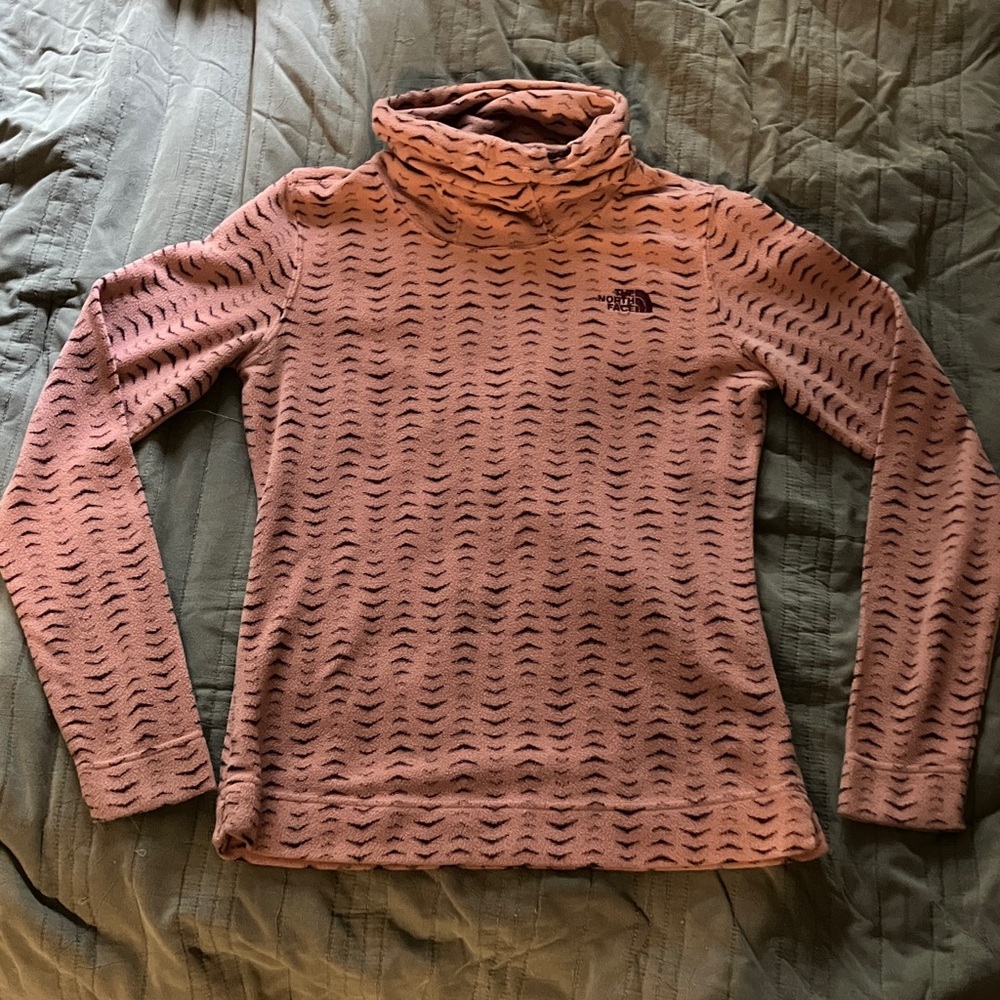 The North Face Pink and Purple Patterned Top